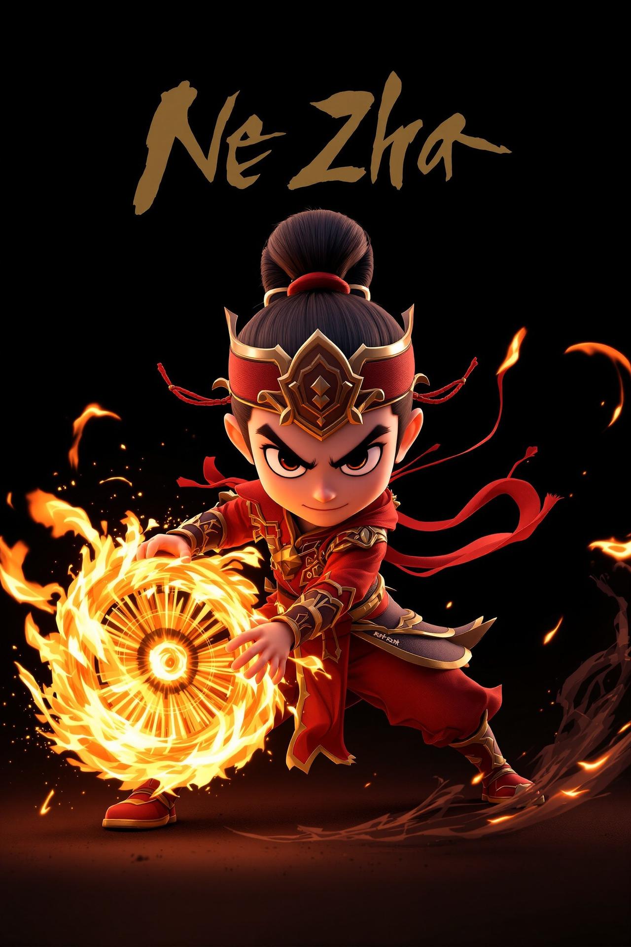 麻花影视精选电影《哪吒之魔童降世》海报